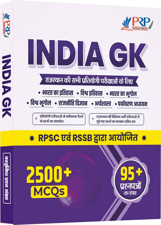 India GK Objective for All Competitive Exams